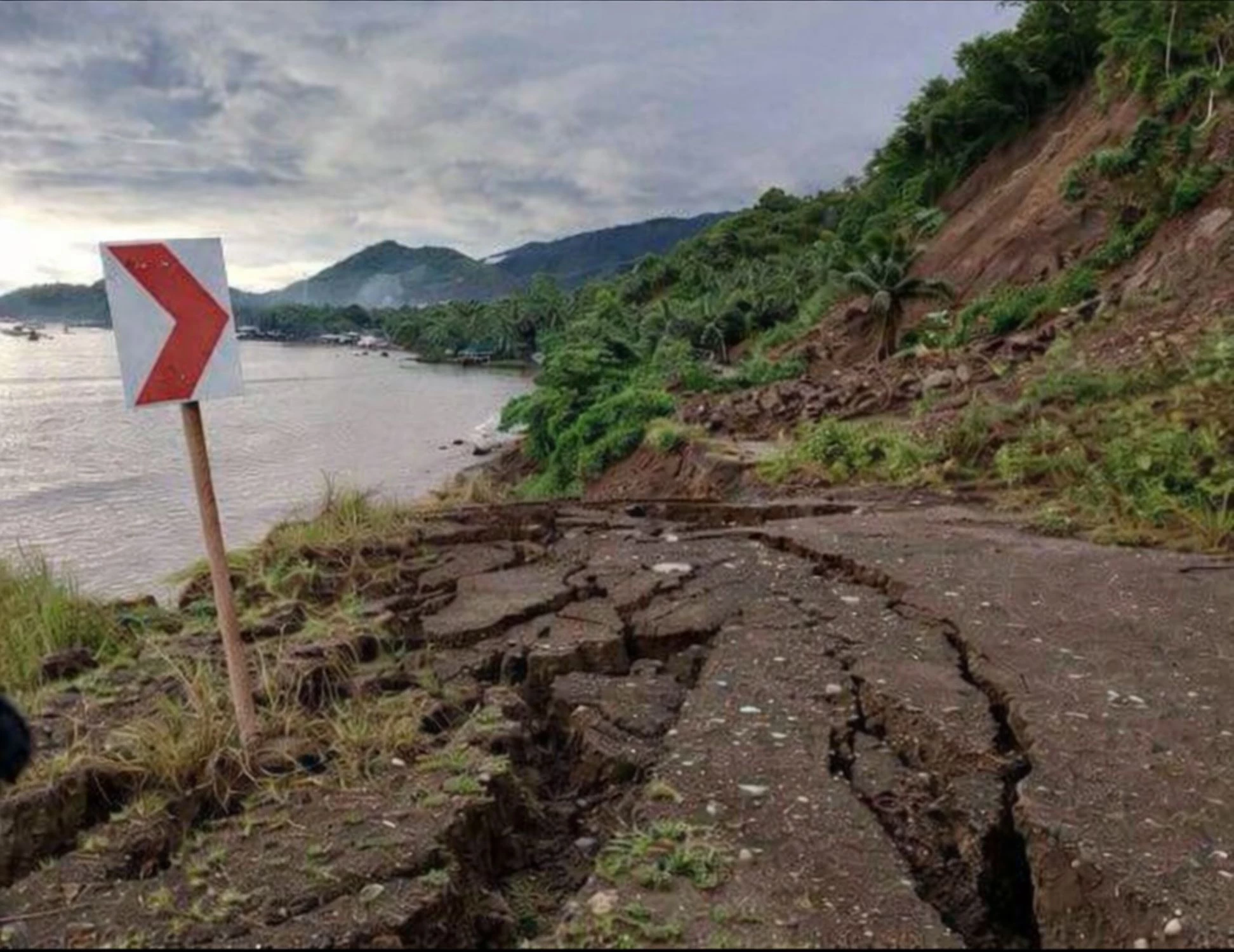 Emergency Road Repair in Barangays Macambol and Cabuaya