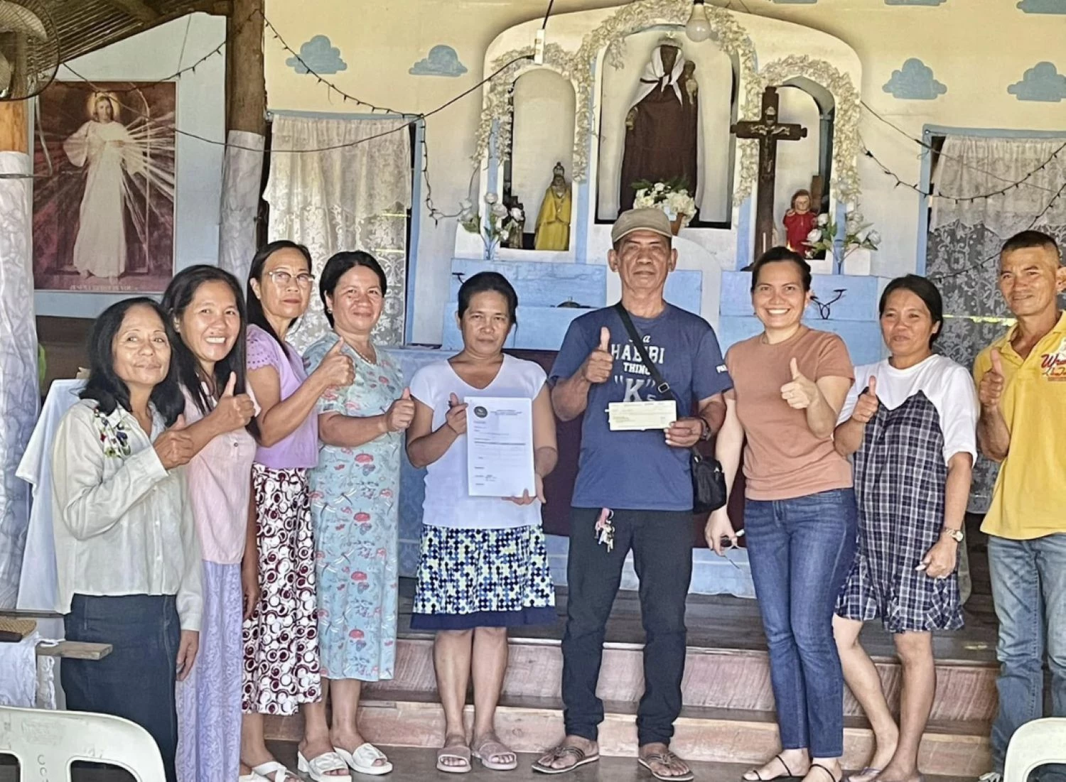 HMC Supports the Renovation of Three Catholic Chapels in Brgy. Macambol