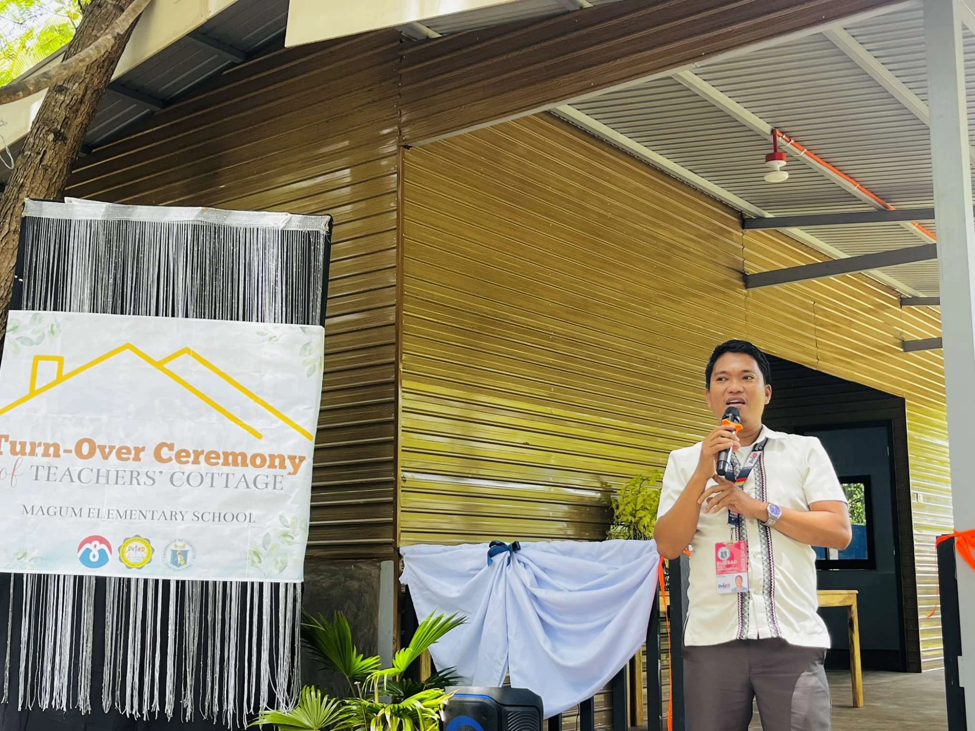 HMC Constructs and Turns Over Teachers' Cottage in Magum